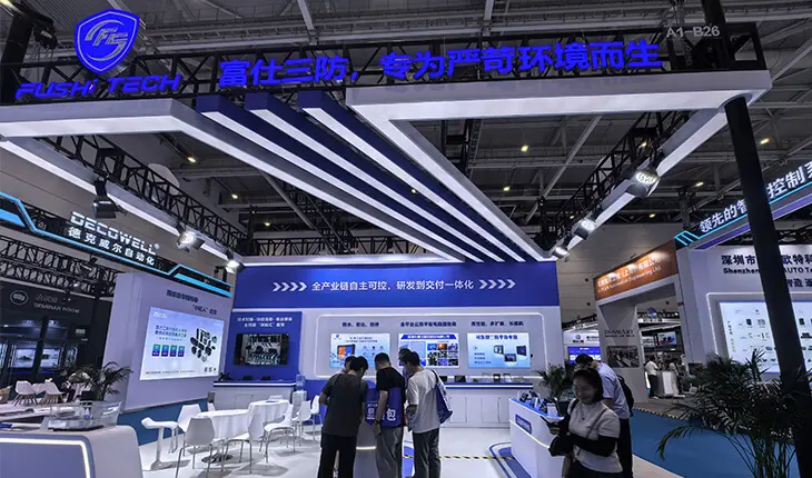 FushiZK تبلت های مقاوم را در IOTE 2025 Shenzhen به نمایش گذاشت