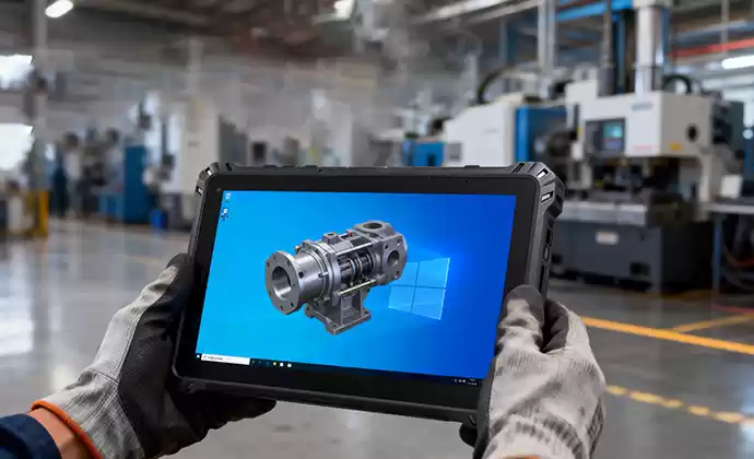 تبلت Rugged: The Core Assistant for Smart Manufacturing